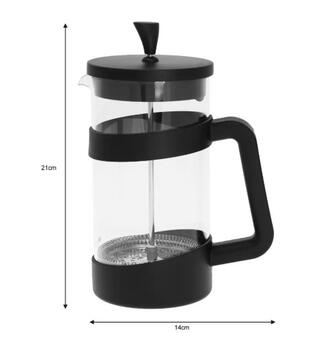 Kafijas/ tējas prese, 1L stikls, KH 1399, Kinghoff (KH 1399)