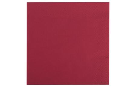 ELEGANCE vienkrāsainas salvetes, bordo, 16.4 x 2.3 x 16.5, 20305, RAVI Decor (20305)