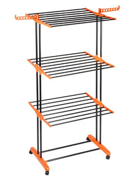 Veļas žāvētājs, metāla, vertikāls, uz riteņiem, XXL, 73 x 170 cm, 779125, Vilde (779125)