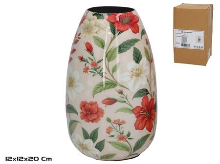 Ваза, 12 x 12 x 20 см Zoe, DECORLIFE (8445393603971)