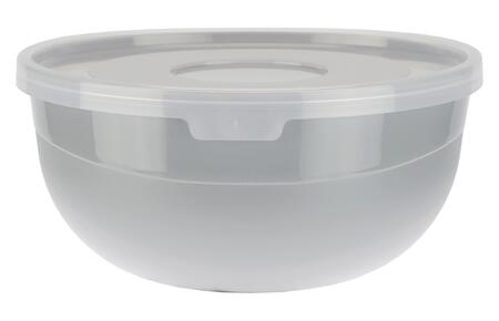 Миска с крышкой, 0,7 л, серая, 14 x 14 x 7, 91311, RAVI Decor (91311 GY)