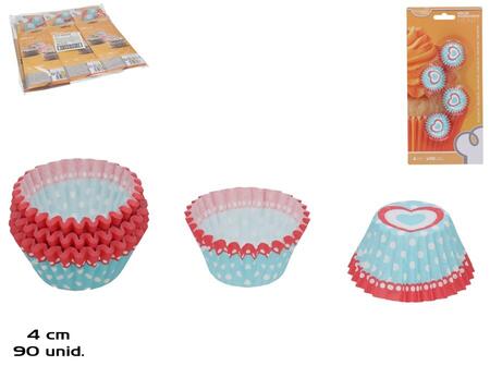 Формочки для маффинов (90 шт.), 2 x 4 x 4 см, KITCHEN&GO (8445393537962)