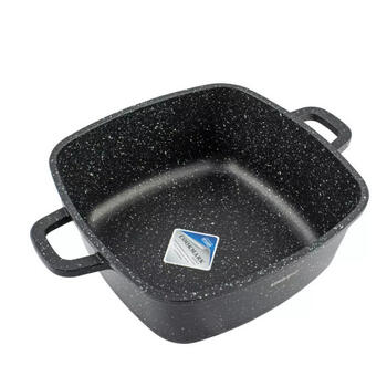 Katls, marmora pārklājums, 2.8L, 20x20x9 cm, KH 1601, KING HOFF (KH 1601)