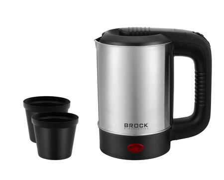 Электрический чайник BROCK WK 0903 S 0,5 л, 500 Вт + 2 чашки (WK 0903 S)
