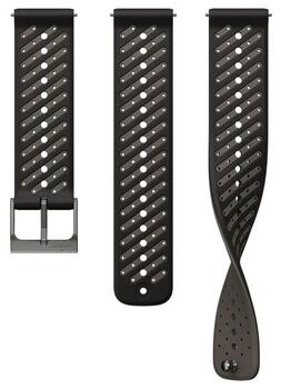 22 ATH8 SILICONE STRAP BLACK (SS051213000)