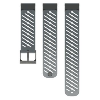 22 ATH5 SILICONE STRAP GRAPHITE GRAY S+M (SS051041000)