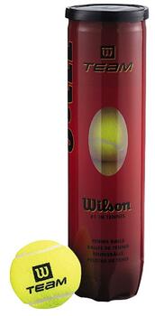 WILSON TEAM PRACTICE TENISA BUMBAS ( 4 BUMBU TUBS ) (WRT111900)