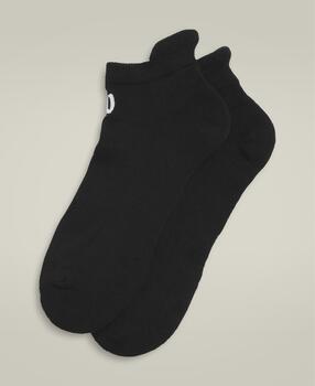U CUSHIONED ANKKLE TAB SOCK / BLACK L /43-46 (WU00162531BKAL)