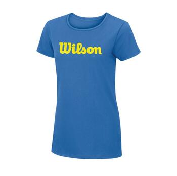 W T-SHIRT SCRIPT COTTON TEE REGATTA /XS (WRA758209)