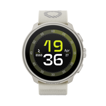 SUUNTO RUN FROST GRAY W/ TEXTILE STRAP (SS051110000)