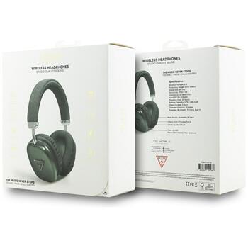 Guess Bluetooth 5.3 4G Triangle Logo Bezvadu austiņas / haki (GUBHK1SATSA)