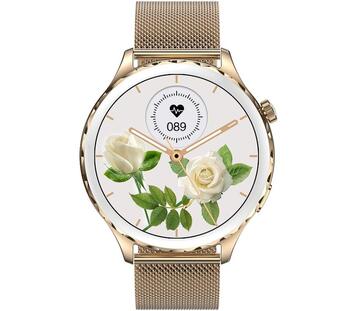 Rubicon RNCF02-2 Smartwatch Умные часы / золотистый с розовым ремешком (SMARUB200)