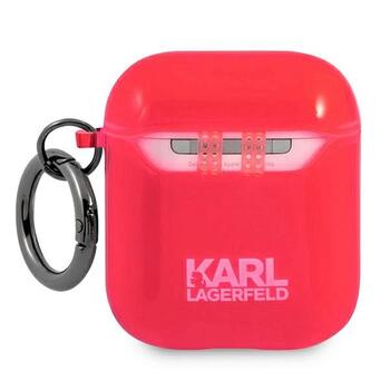 Karl Lagerfeld KLA2UCHFP Защитный чехол для AirPods Choupette / розовый (KLA2UCHFP)