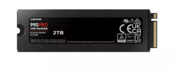 Samsung 990 PRO SSD Диск M.2 2280 NVMe / 2TB (MZ-V9P2T0GW)