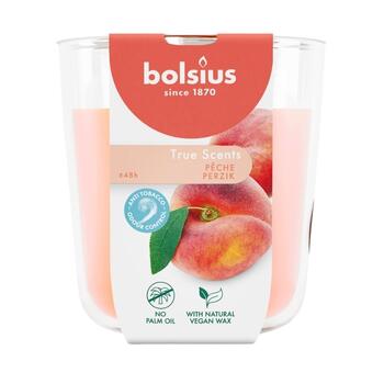 Bolsius True Scents Aromātiskā Svece 97x85mm Peach (37940380)