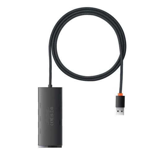 Baseus WKQX030101 HUB Lite Series Adapteris USB-A uz 4xUSB-A 3.0 5Gb/s (WKQX030101)