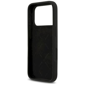 Guess Silicone Big 4G Script case Защитный чехол для iPhone 17 Pro / чёрный (GUHCP17LSC4GSMK)