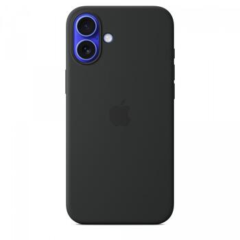 Apple Силиконовый чехол с MagSafe для iPhone 16 Plus Black (MYY93ZM/A)