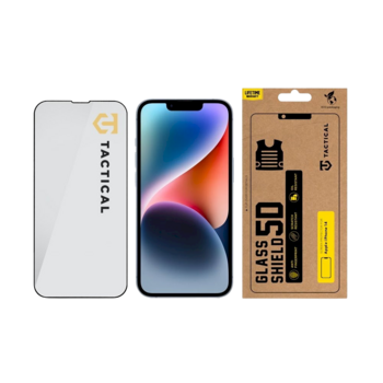 Tactical Glass Shield 5D Защитное стекло для Apple iPhone 13/13 Pro/14/16e / чёрный (TA-57983109786)
