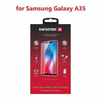 Swissten Full Face Tempered Glass Защитное стекло для экрана Samsung Galaxy A35 5G (54501848)