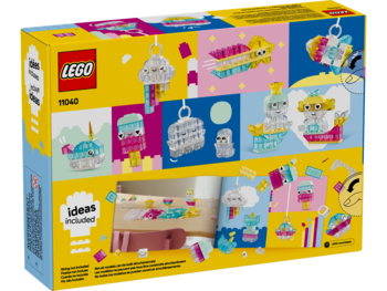LEGO 11040 Classic Caurspīdīgie ķieģelīši Konstruktors (11040)