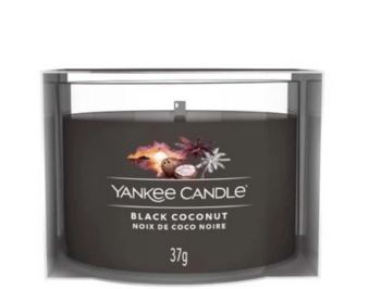 Yankee Candle Black Coconut Aromātiskā svece 37 g (5038581125534)