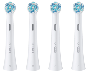 Oral‑B Ultimate Clean iO Magnētiskās Zobu Birstes Uzgaļi 4 gab (8700216195027)
