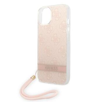 Guess GUOHCP14MH4STP Hardcase 4G Print Strap Защитный чехол для iPhone 14 Plus / 15 Plus 6.7