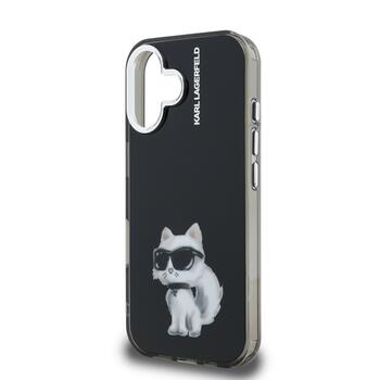 Karl Lagerfeld IML Aquarelle and Choupette Case Aizsargapvalks priekš Apple iPhone 16 (KLHCP16SHMCHAQK)
