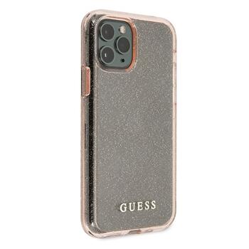 Guess GUHCN65PCGLPI Hardcase Glitter Защитный чехол для iPhone 11 Pro Max / розовый (GUHCN65PCGLPI)