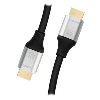 RoGer UHD8K3BK UHD 8K@60Hz HDMI 2.1 Cable / 48Gbps / HDR / 3m (UHD8K3BK)