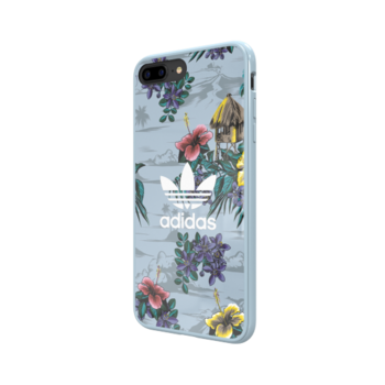 Adidas Floral Case Пластмассовый чехол для Apple iPhone X / XS Синий (AD-FC-IPHX-BL)
