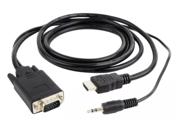 Gembird HDMI + 3.5mm VGA Kабель Aдаптер 3m (A-HDMI-VGA-03-10)