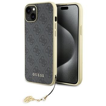 Guess 4G Charms Collection Back Case Защитный Чехол для Apple iPhone 15 Plus (GUHCP15MGF4GGR)