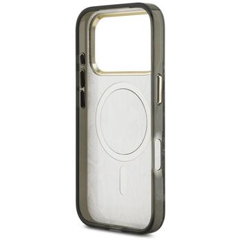 Guess Python Pattern MagSafe Case Защитный чехол для iPhone 17 Pro / коричневый (GUHMP17LHIMPYGW)
