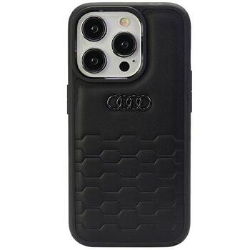 Audi GT Synthetic Leather Back Case Защитный Чехол для Apple iPhone 15 Pro Max (AU-TPUPCIP15PM-GT/D2-BK)