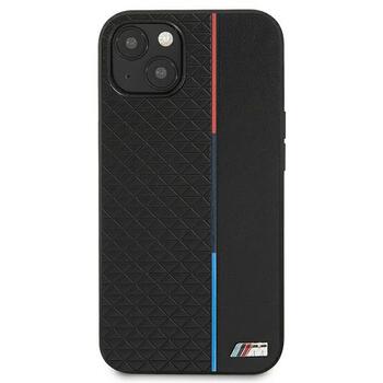BMW Коллекция M BMHCP13STRTBK Back Case Кожанный Чехол для телефона Apple iPhone 13 Mini (BMHCP13STRTBK)