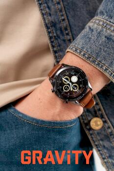 Smartwatch Gravity с 2 ремешками GT10-8 / серебристый (GT10-8)