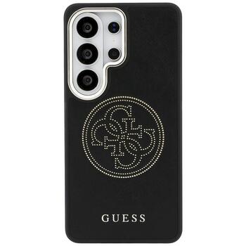 Case Guess Perforated Logo MagSafe Защитный чехол для Samsung Galaxy S26 Ultra / чёрный (GUHMS26L5PG4SRGK)