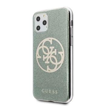 Guess GUHCN58PCUGLKA Hardcase 4G Circle Glitter Защитный чехол для iPhone 11 Pro / хаки (GUHCN58PCUGLKA)