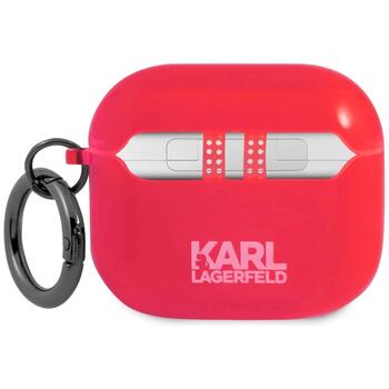 Karl Lagerfeld KLA3UCHFP Защитный чехол для AirPods 3 Choupette / розовый (KLA3UCHFP)