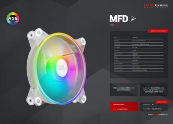 Mars Gaming MFD RGB 12cm Кулер для компьютера (MFD)