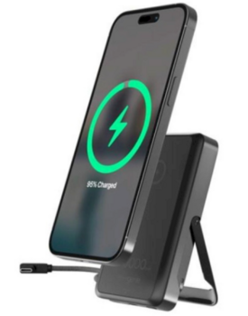 Gembird PB10-WPC15MS-01 Внешний аккумулятор 10 000 mAh (PB10-WPC15MS-01)