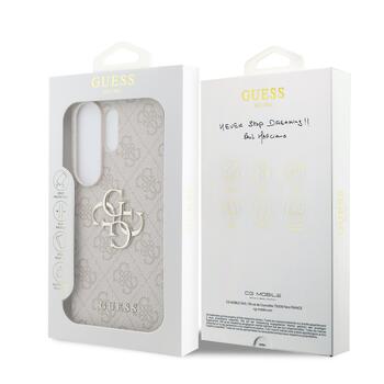 Guess PU 4G Metal Logo Case Чехол для Samsung Galaxy S26 Ultra (GUHCS26L4GMGPI)