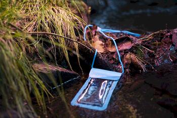 Tactical Splash Pouch Водонепроницаемый чехол для телефона L/XL / асфальтовый (TA-57983103677)