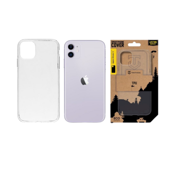Tactical TPU Cover Защитный чехол для Apple iPhone 11 / прозрачный (TA-2448918)