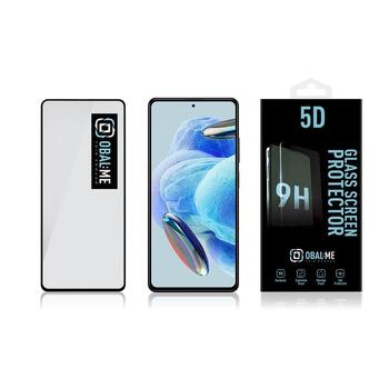 OBAL:ME 5D Glass Screen Protector Защитное стекло для Xiaomi Redmi Note 12 4G/5G / чёрный (57983116106)