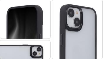 Mocco Satin Elegant Matt Back Case Защитный Чехол для Apple iPhone 16 Pro Max (MO-SEM-IP-16PRMAX-BK)
