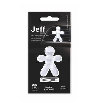 Mr&Mrs Fragrance Jeff Chrome Автомобильный Ароматизатор Sandal&Incense (8051277333430)