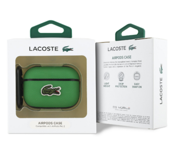 Lacoste Petit Pique Croc Logo Patch Case Чехол для наушников Apple AirPods Pro 3 (LCAP3PVCN)
